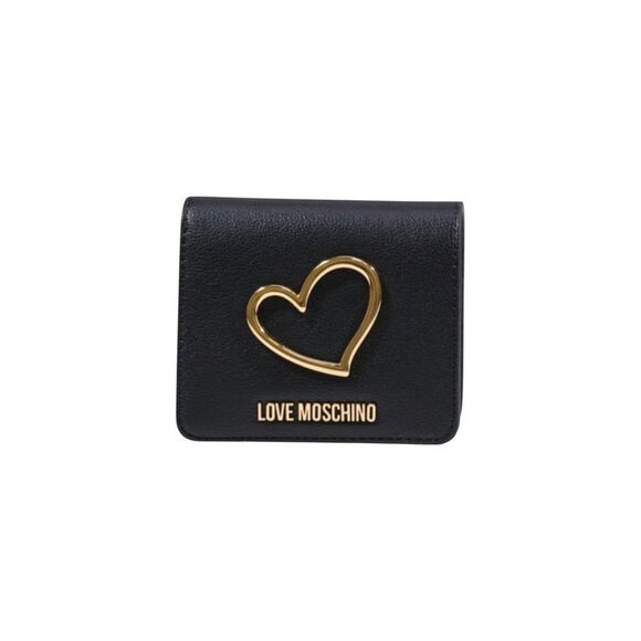 Love Moschino Black Polyethylene Women's Wallet